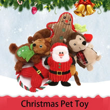 Load image into Gallery viewer, Christmas Squeaky Dog Toys – Festive Holiday Characters for Playtime Fun
