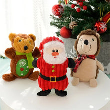 Load image into Gallery viewer, Christmas Squeaky Dog Toys – Festive Holiday Characters for Playtime Fun
