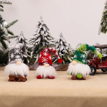 Load image into Gallery viewer, Illuminated Christmas Gnome Figures – Built-In Battery LED Holiday Decor
