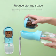 Load image into Gallery viewer, Pawfect Carry: 2-in-1 Pet Food &amp; Water Bottle
